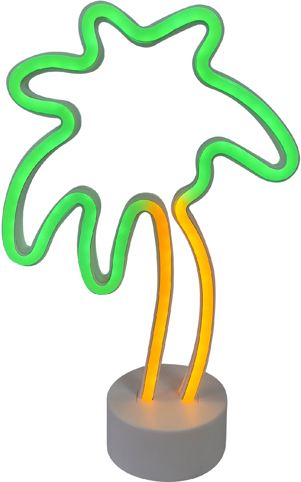 Zuma Line Neon neon 1x1 W biała-zielona-żółta FM-NB32