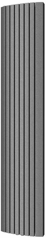 Enix Memfis Plus (MSP) grzejnik ozdobny 200x42 cm grafit strukturalny MSP0420200014P081000