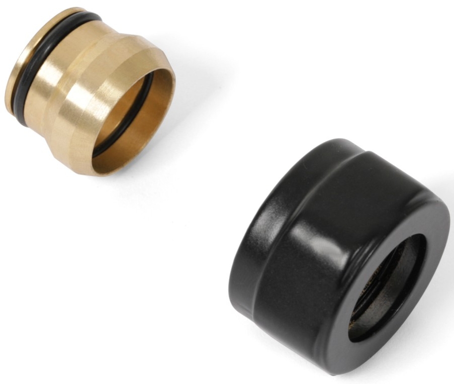 Terma adapter na miedź M22x1,5 czarny mat TGACM004