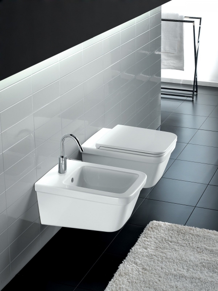 Hatria Erika Pro Q miska WC wisząca biała YXJ001