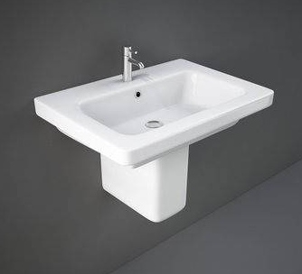 Rak Ceramics Resort umywalka 65 cm ścienna biała REWB00003