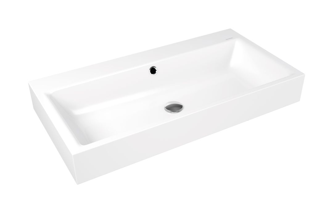 Kaldewei Puro umywalka 90x46 cm ścienna prostokątna model 3165 biała 901506013001