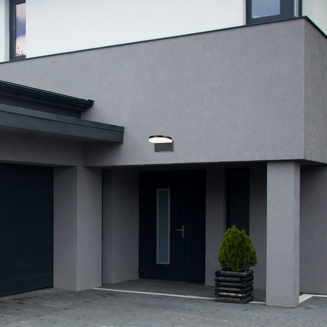 Rabalux Batida kinkiet zewnętrzny 1x9 W czarny 77117