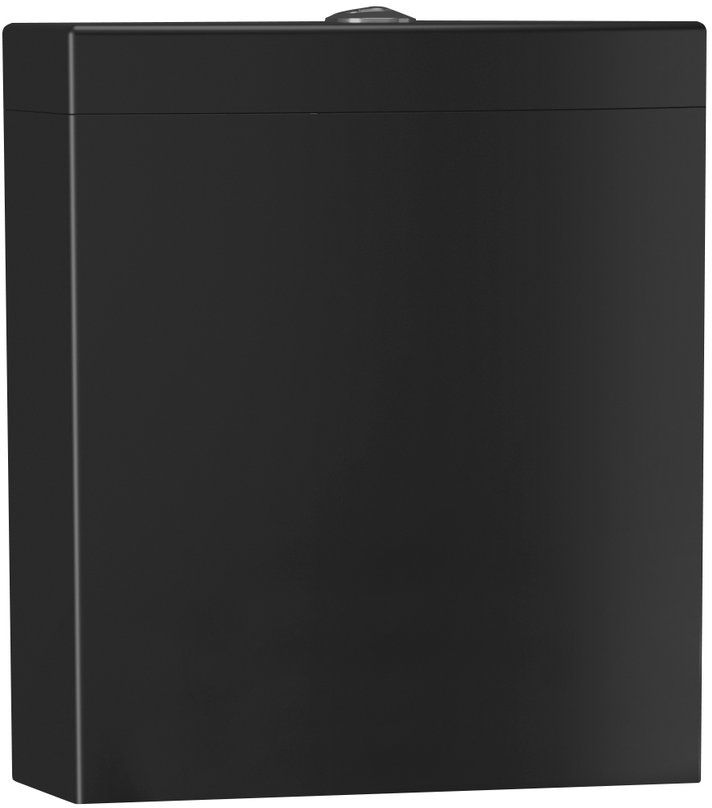 Creavit Lara zbiornik WC do kompaktu czarny mat LR410-00SM00E-0000