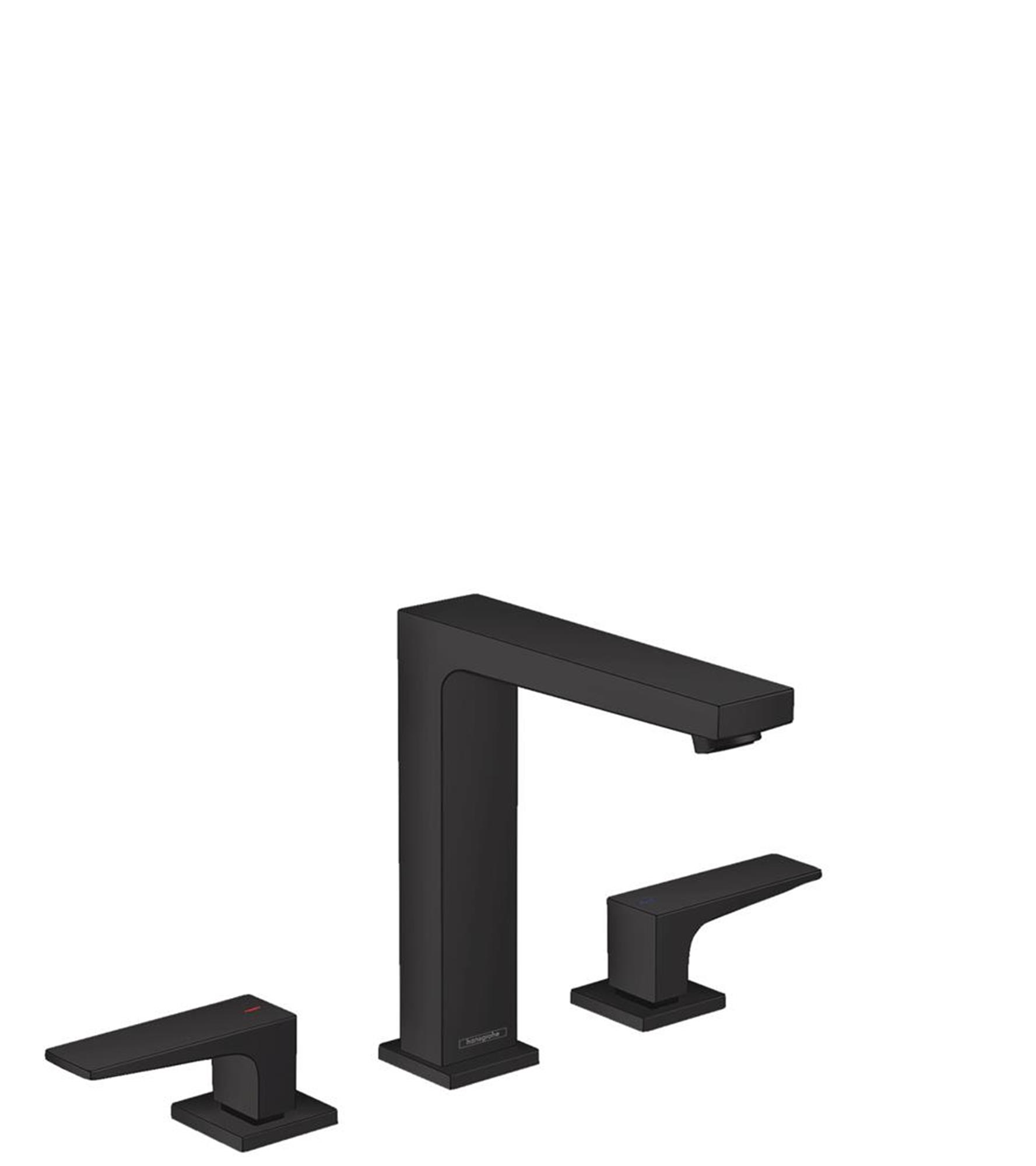Hansgrohe Metropol bateria umywalkowa stojąca czarny mat 32515670