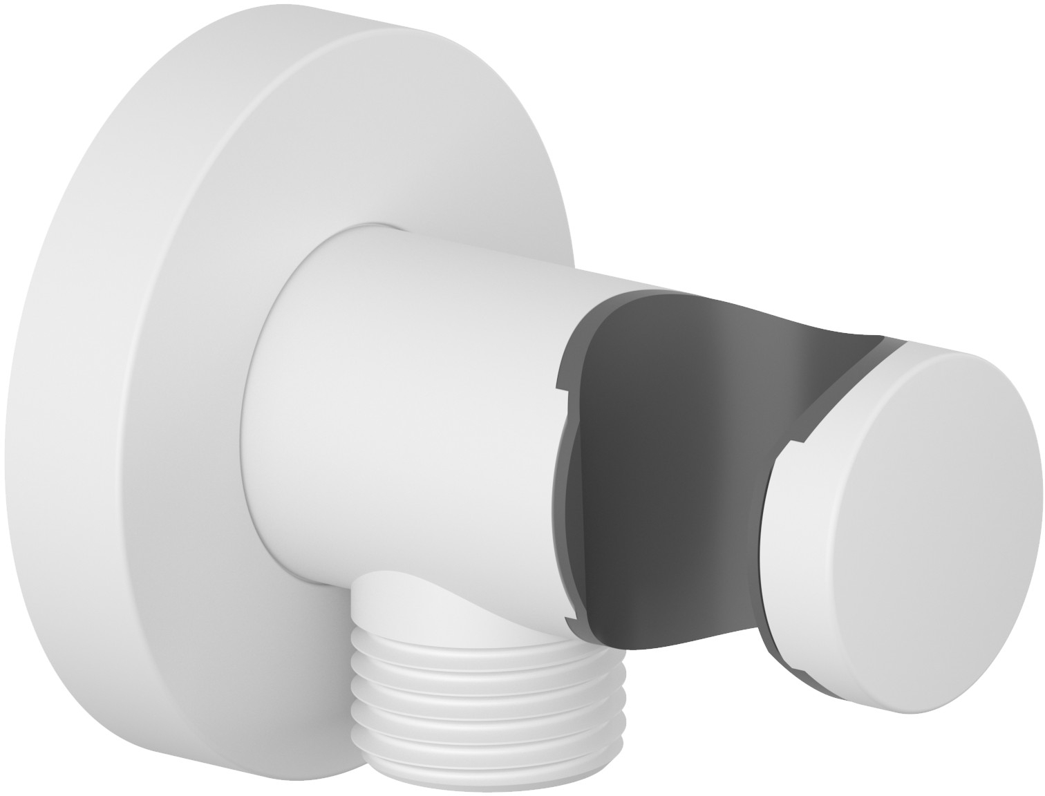 Kludi przyłącze kątowe z uchwytem biały 605475300 - Wysyłka w 24h