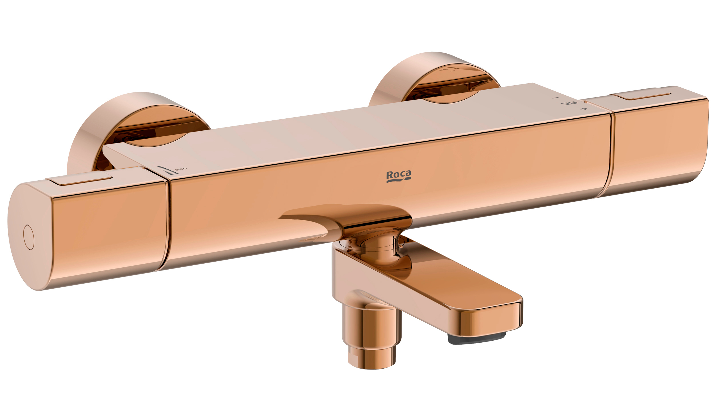 Roca T-1000 bateria wannowo-prysznicowa ścienna termostatyczna A5A1E2ERG0