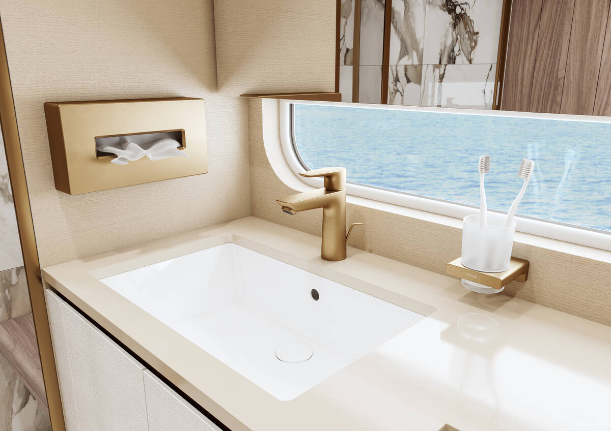 Hansgrohe Talis E bateria umywalkowa stojąca brąz szczotkowany 71713140