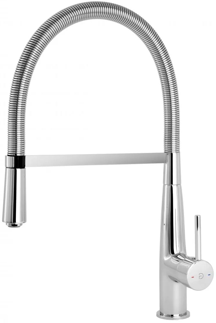 FDesign Avanza bateria kuchenna stojąca z wyciąganą wylewką chrom FD1-A11-4-11