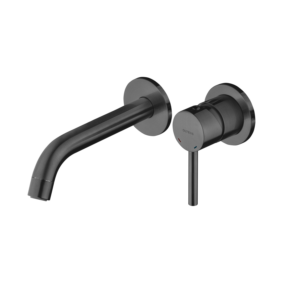 Oltens Molle bateria umywalkowa podtynkowa kompletna grafit 32600400 - Wysyłka w 24h