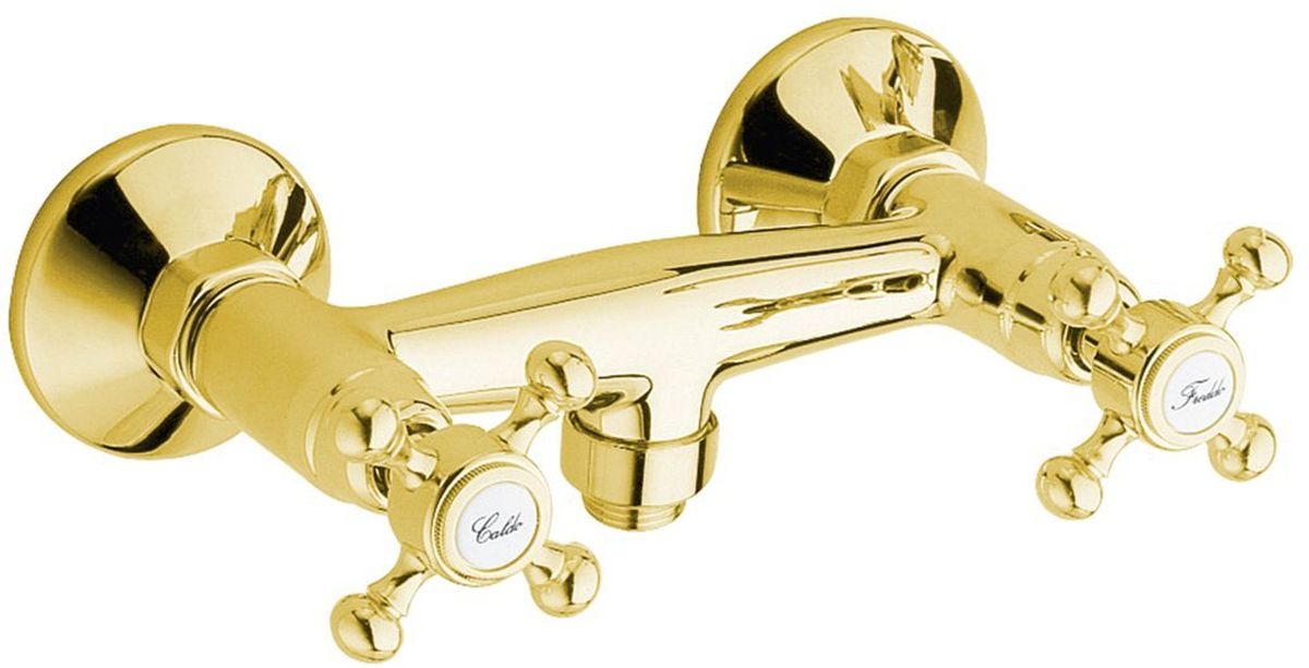 Sapho Antea bateria prysznicowa ścienna złoty połysk 3865