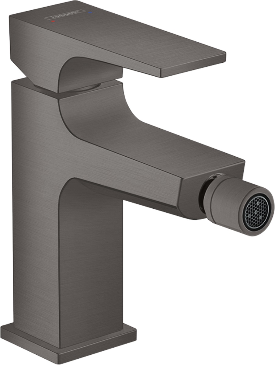 Hansgrohe Metropol bateria bidetowa stojąca czarny chrom szczotkowany 32520340