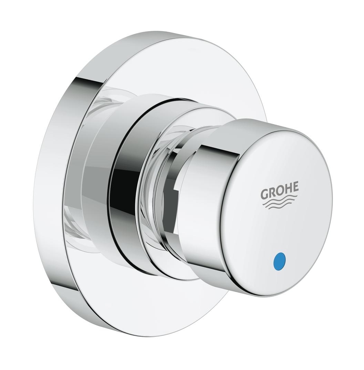 Grohe Euroeco Cosmopolitan T zawór przelotowy samozamykający chrom 36268000
