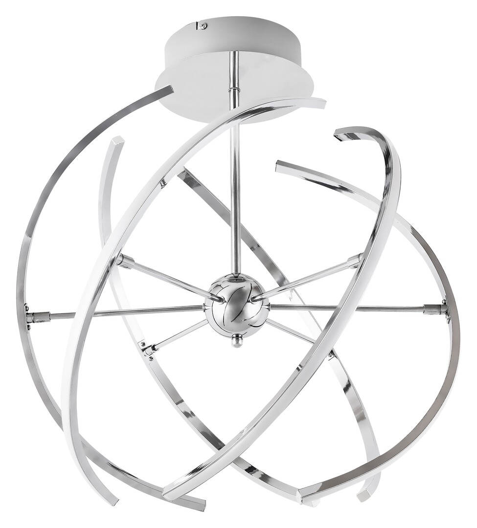 Rabalux Alyson lampa podsufitowa 1x48W LED chrom 2433