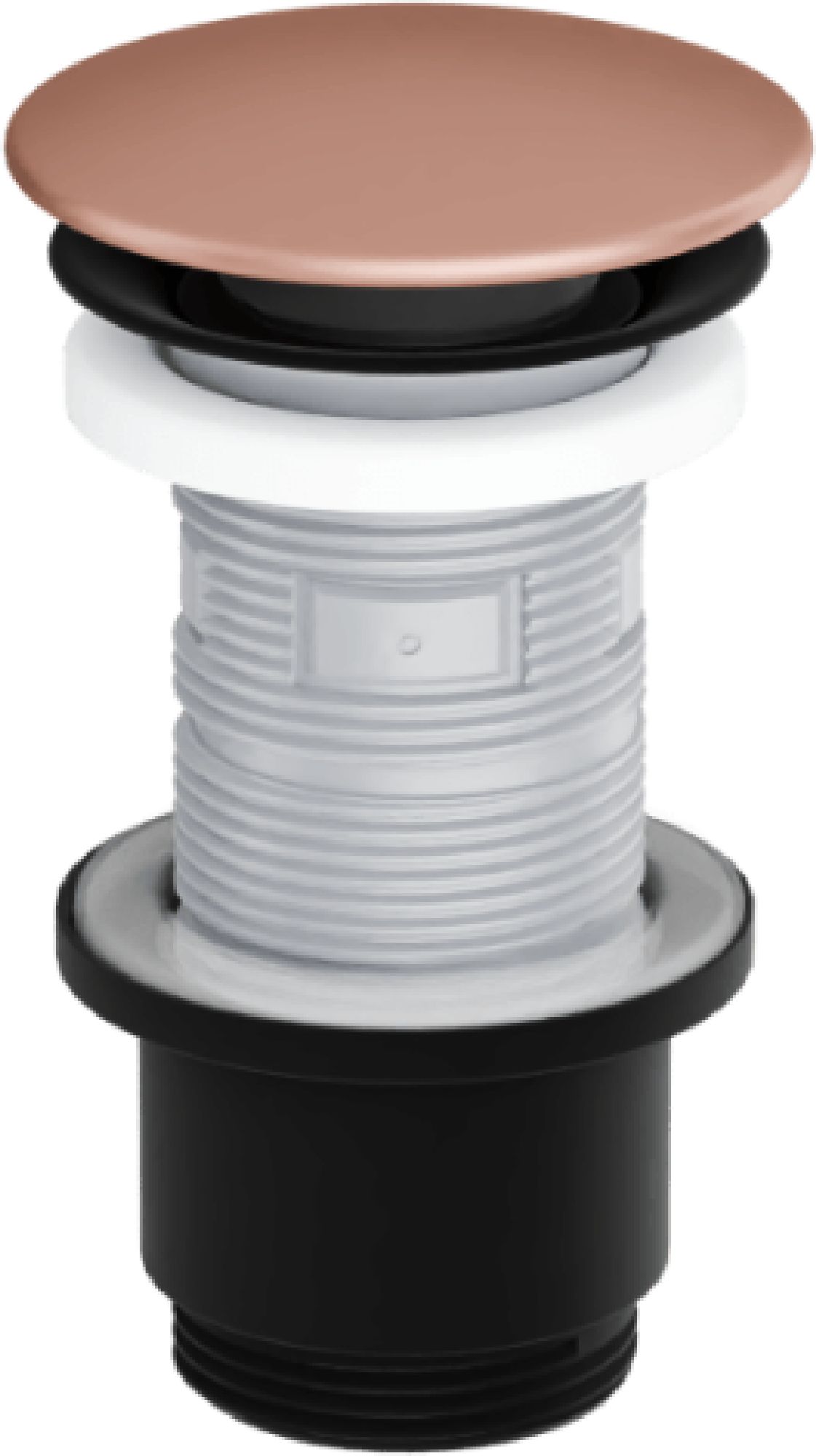 Excellent Design korek do umywalki czarny mat/terracotta mat ARIN.1485.K.01.TEMBL