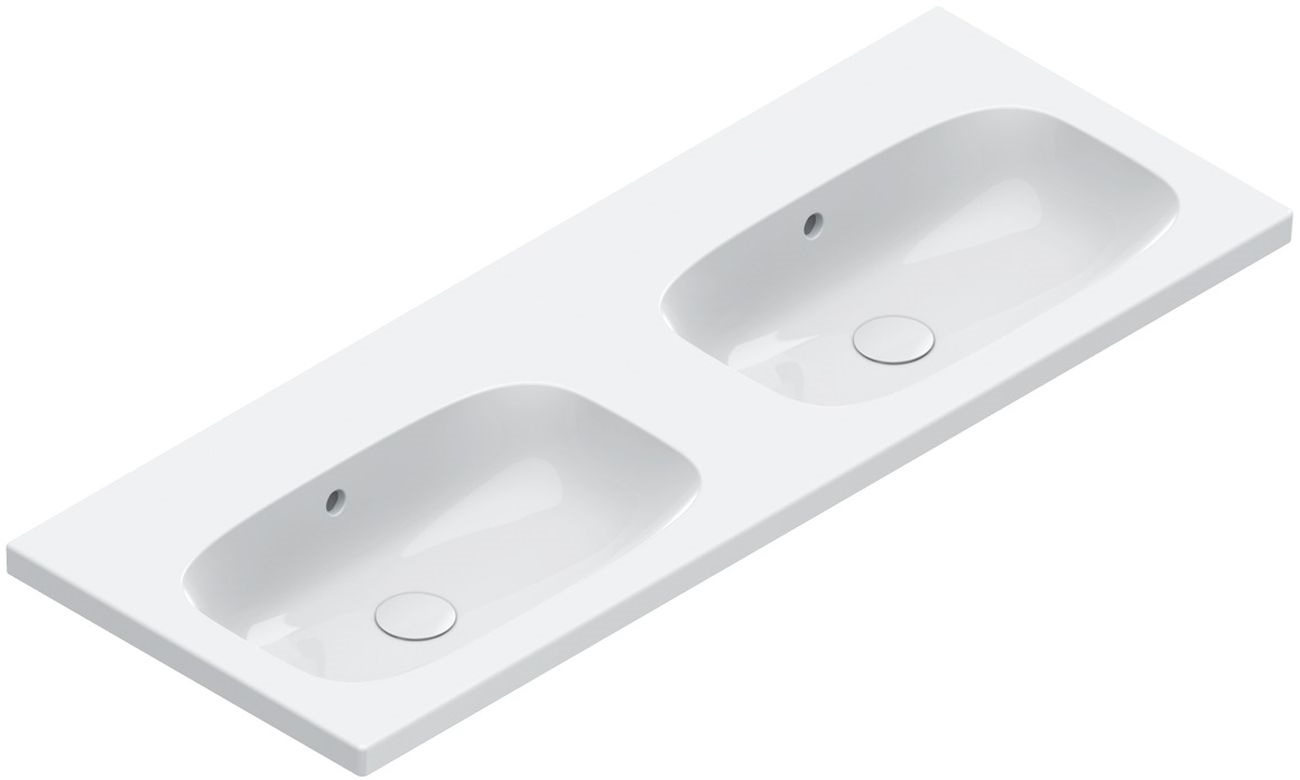 Catalano Alvea umywalka 120x46 cm prostokątna ścienna-meblowa biała 0621220001