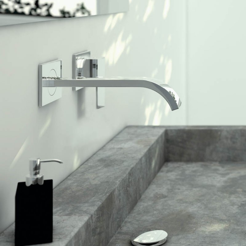 Steinberg 135 bateria umywalkowa podtynkowa chrom 13518143