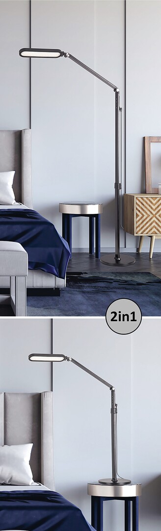 Rabalux Draco lampa stojąca 1x13 W biała-czarna 2310