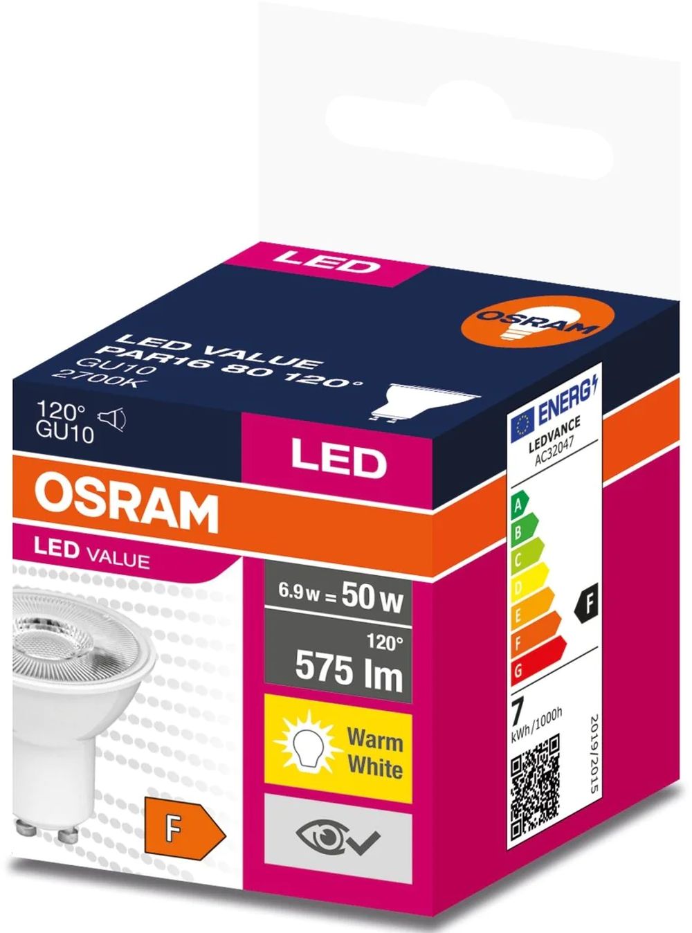 Osram LED Lamps żarówka LED 1x6,9 W 2700 K GU10 - Wysyłka w 24h