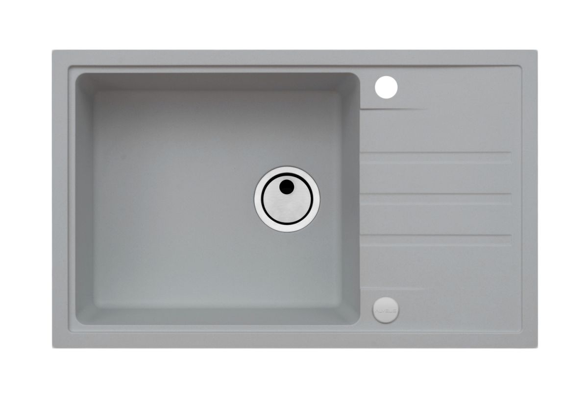 Alveus Intermezzo 130 zlewozmywak granitowy 78x48 cm 1-komorowy beton 1313081 - Wysyłka w 24h