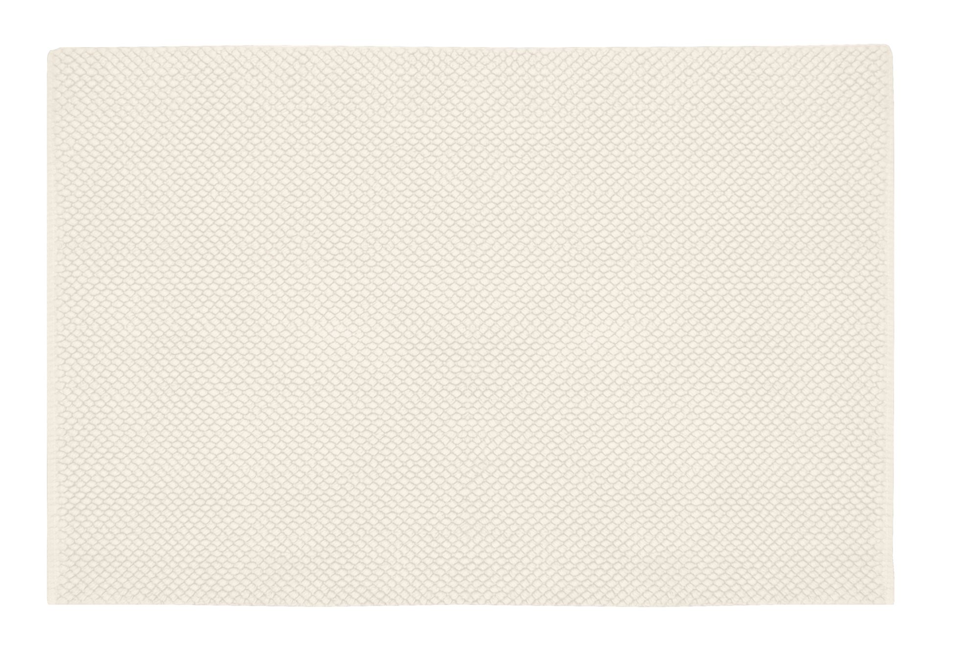 Kleine Wolke Punto dywanik łazienkowy 120x70 cm prostokątny biały 9182100225