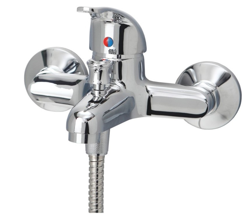 Sea-Horse Kate bateria wannowo-prysznicowa ścienna chrom BJ503