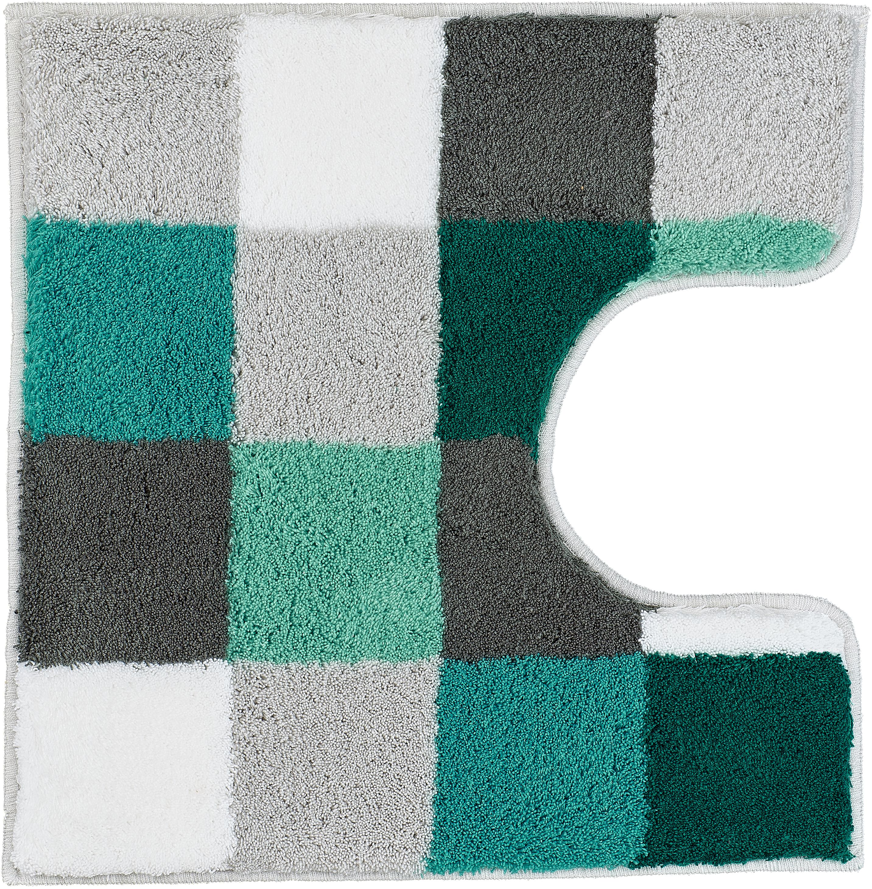 Kleine Wolke Caro dywanik łazienkowy 55x55 cm poliakryl mix kolorów 5426675129