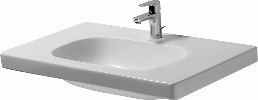 Duravit D-Code Med umywalka 85x48 cm ścienna prostokątna biała 03528500002