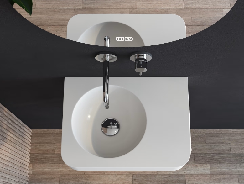 Kronenbach Lima 2.0 bateria umywalkowa podtynkowa chrom 100.1814CRKBN