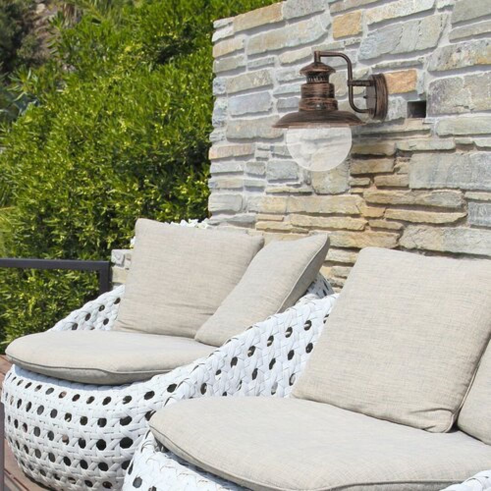 Rabalux Odessa kinkiet zewnętrzny 1x60 W brązowy 8163