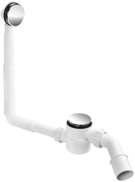 McAlpine syfon do wanny i głębokiego brodzika chrom HC2600CL - Wysyłka w 24h