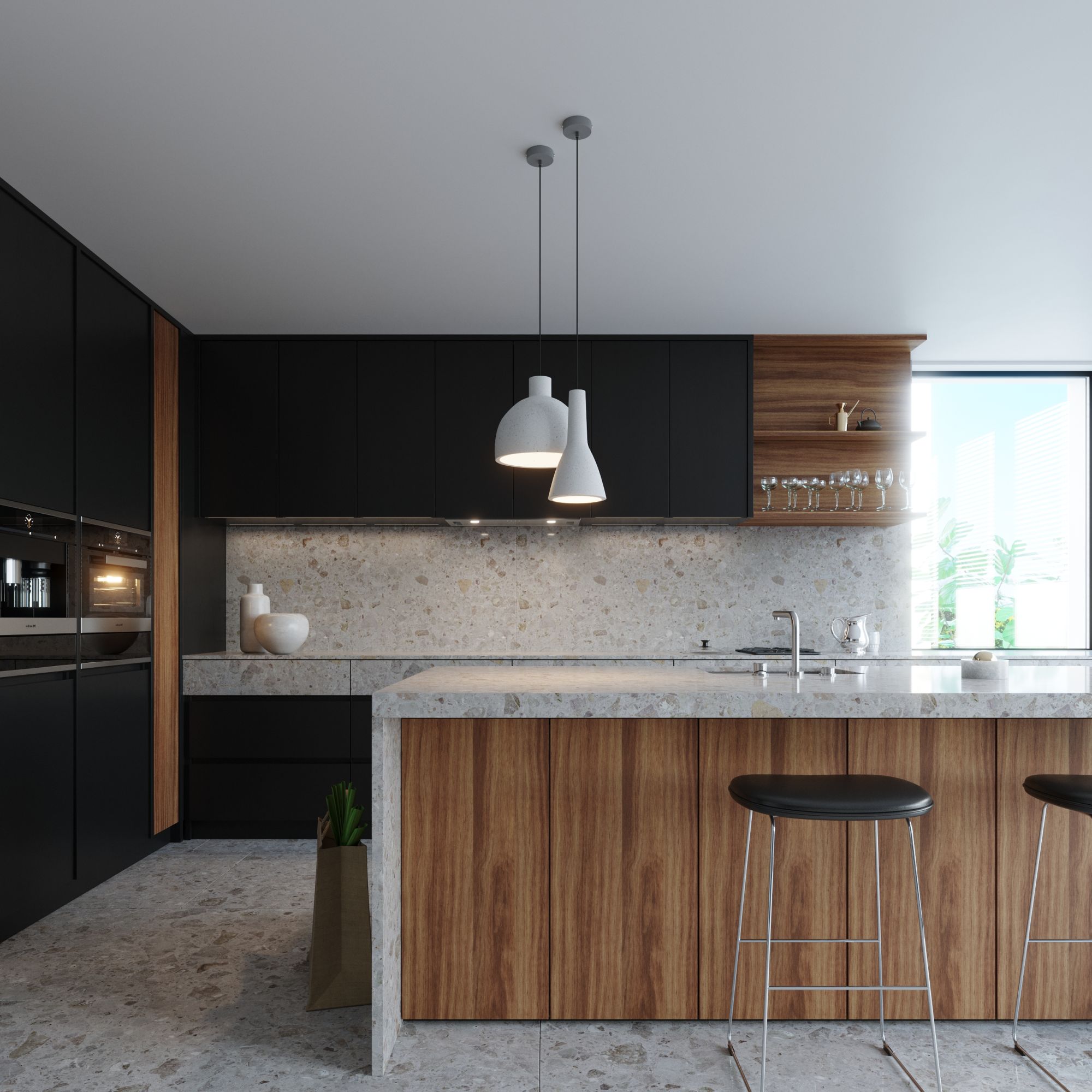 Sollux Lighting Empoli lampa wisząca 1x60W szara SL.0280 - Wysyłka w 24h