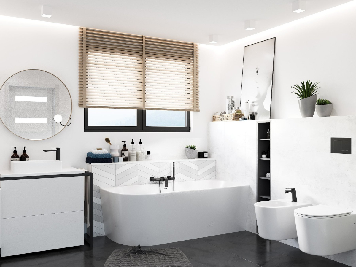 Corsan Intero wanna narożna 170x73 cm owalna biała E-230XLWANNAPRAWA