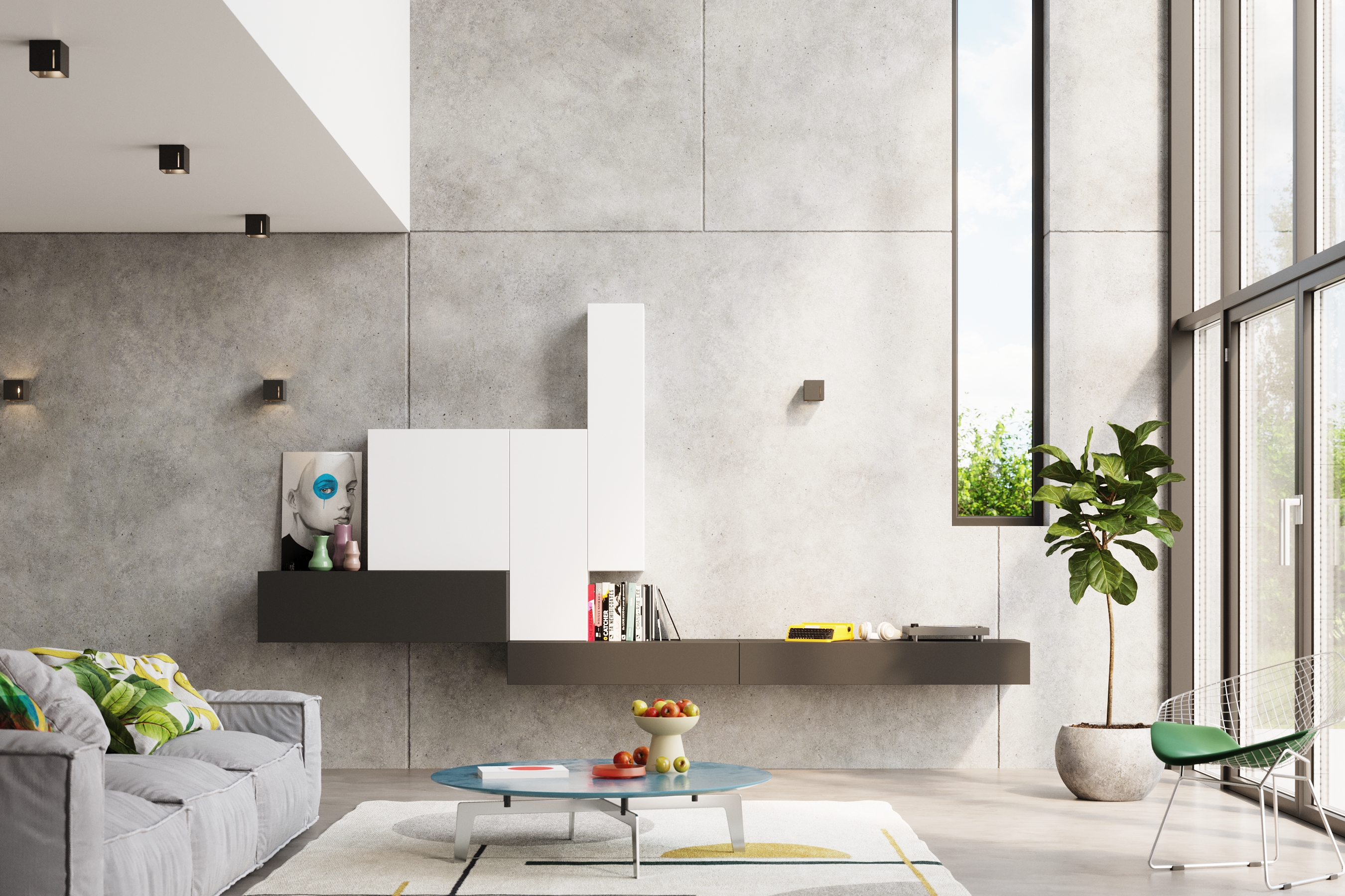 Sollux Lighting Pixar lampa podsufitowa 1x40W czarna SL.0400