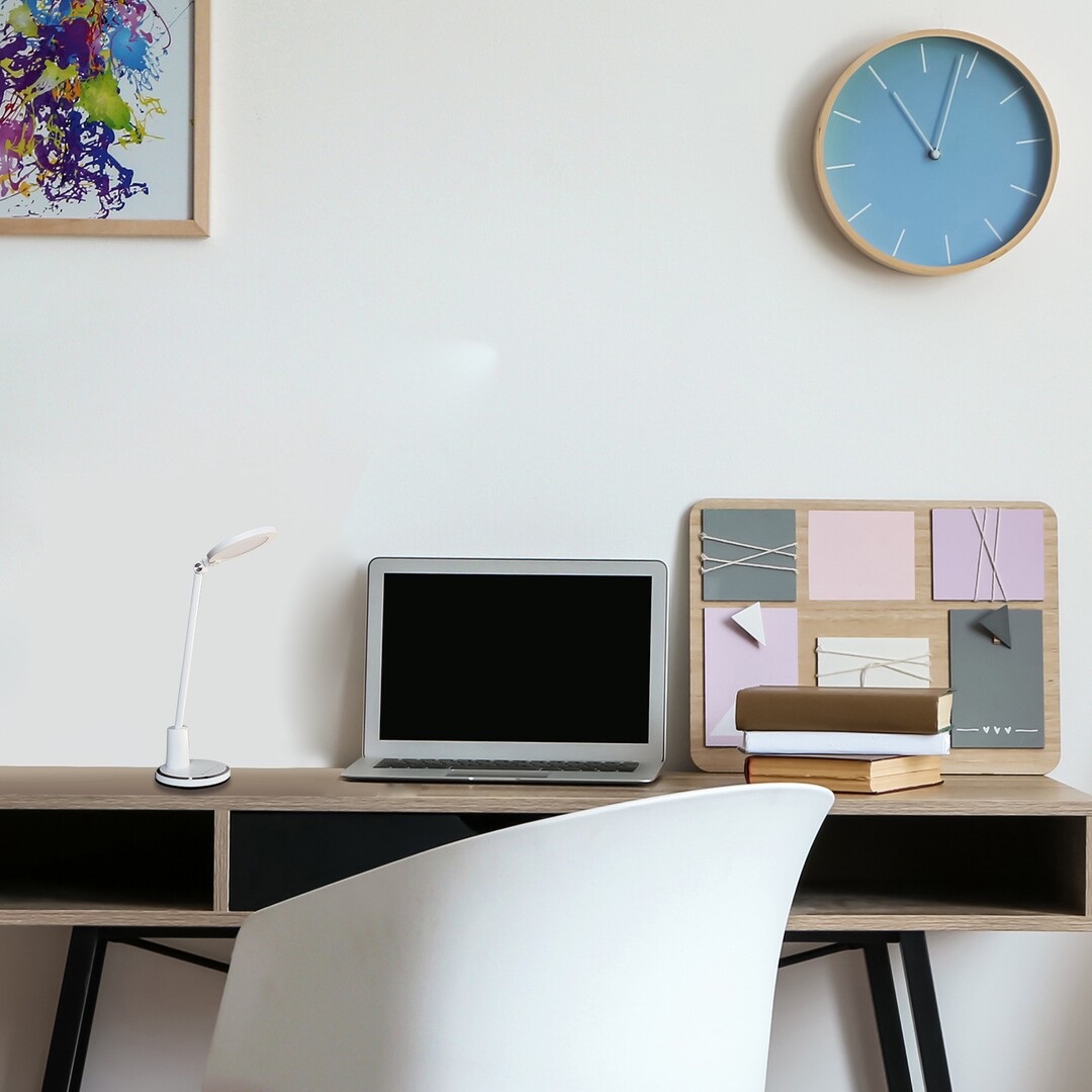 Rabalux Tekla lampa biurkowa 1x10W biała 2977