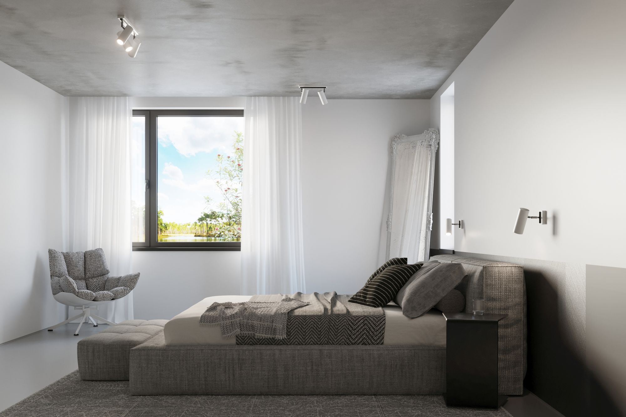 Sollux Lighting Direzione lampa podsufitowa 2x6W biała SL.0496