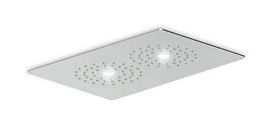 Zucchetti deszczownica 37x24 cm prostokątna podtynkowa chrom Z94147