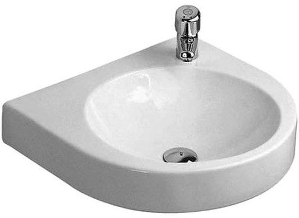 Duravit Architec umywalka 57,5x52 cm ścienna półokrągła biała 0449580008