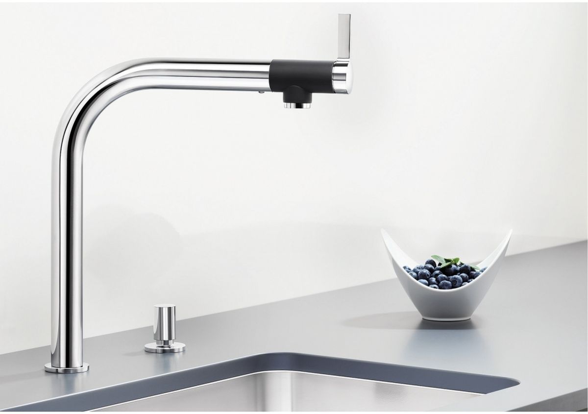 Blanco Vonda bateria kuchenna stojąca chrom 518434