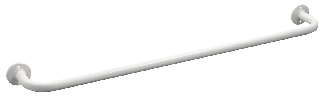 Aqualine White Line wieszak na ręcznik 70 cm biały 8012