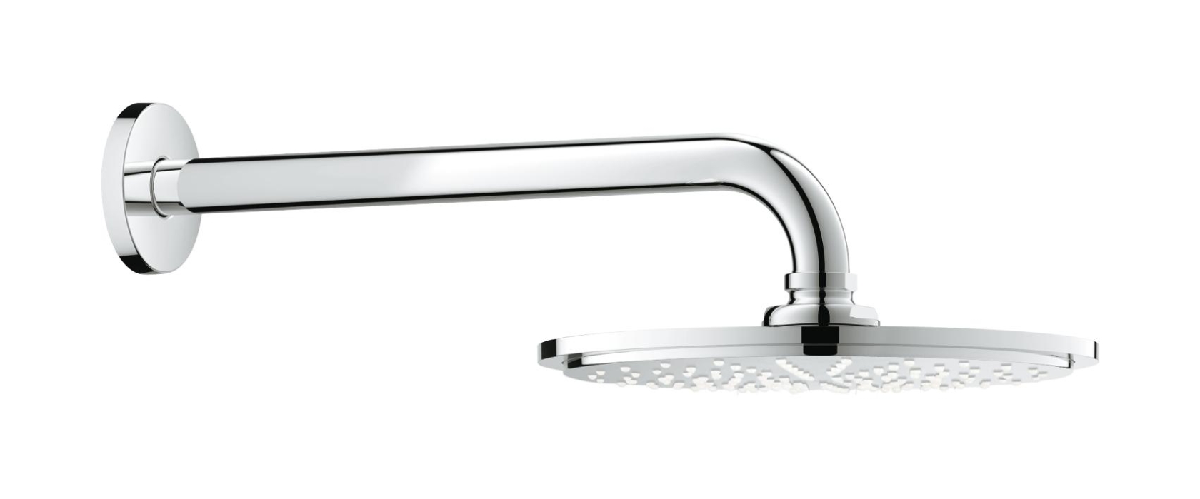 Grohe Rainshower Cosmopolitan deszczownica okrągła z ramieniem ściennym chrom 26052000