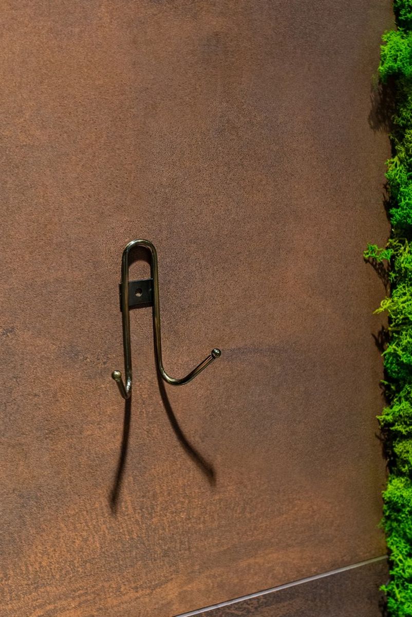 AWD Interior wieszak na ręcznik ścienny złoty antyczny AWD02091712