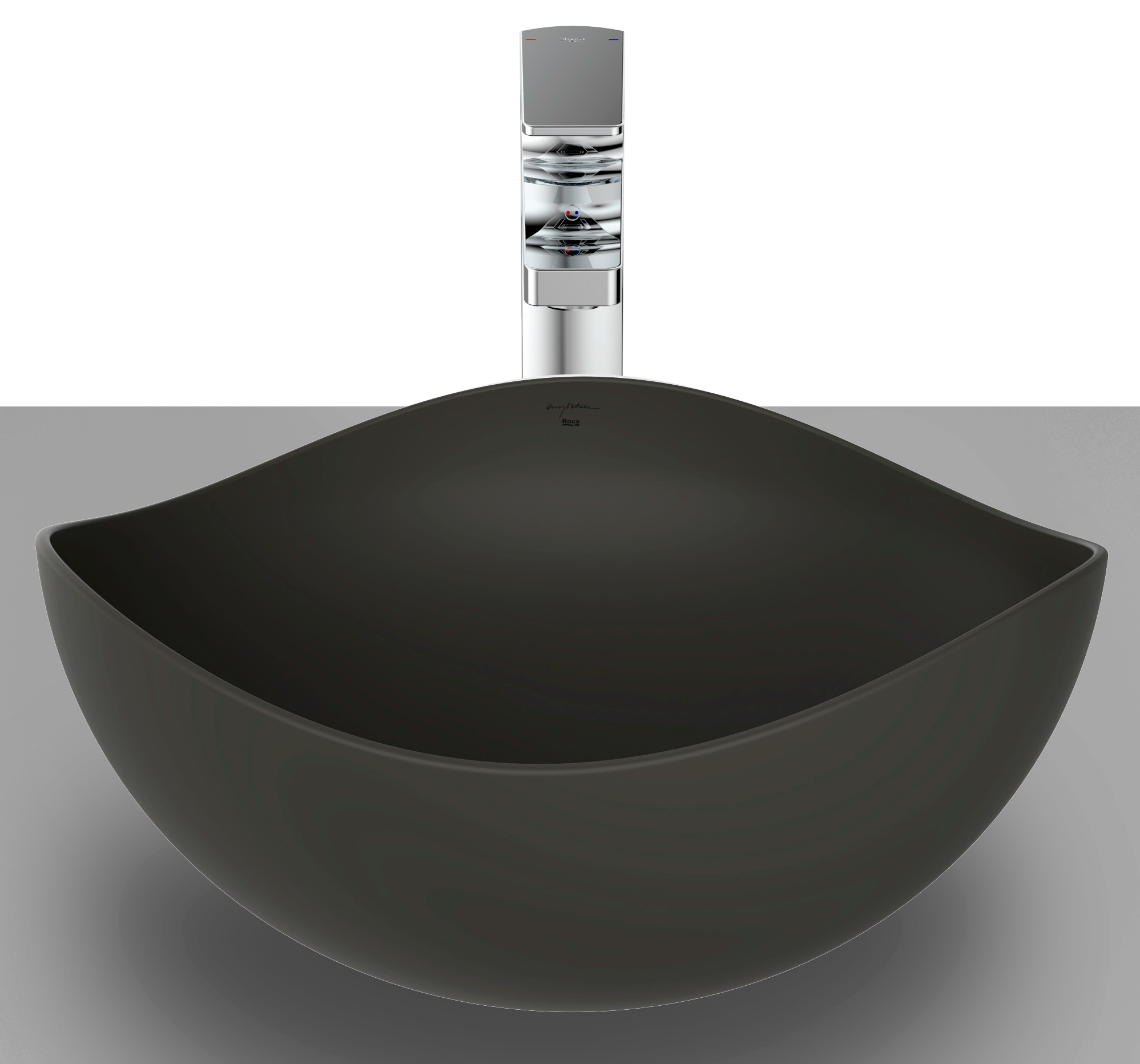 Roca Ohtake umywalka 38x38 cm nablatowa A327A15640