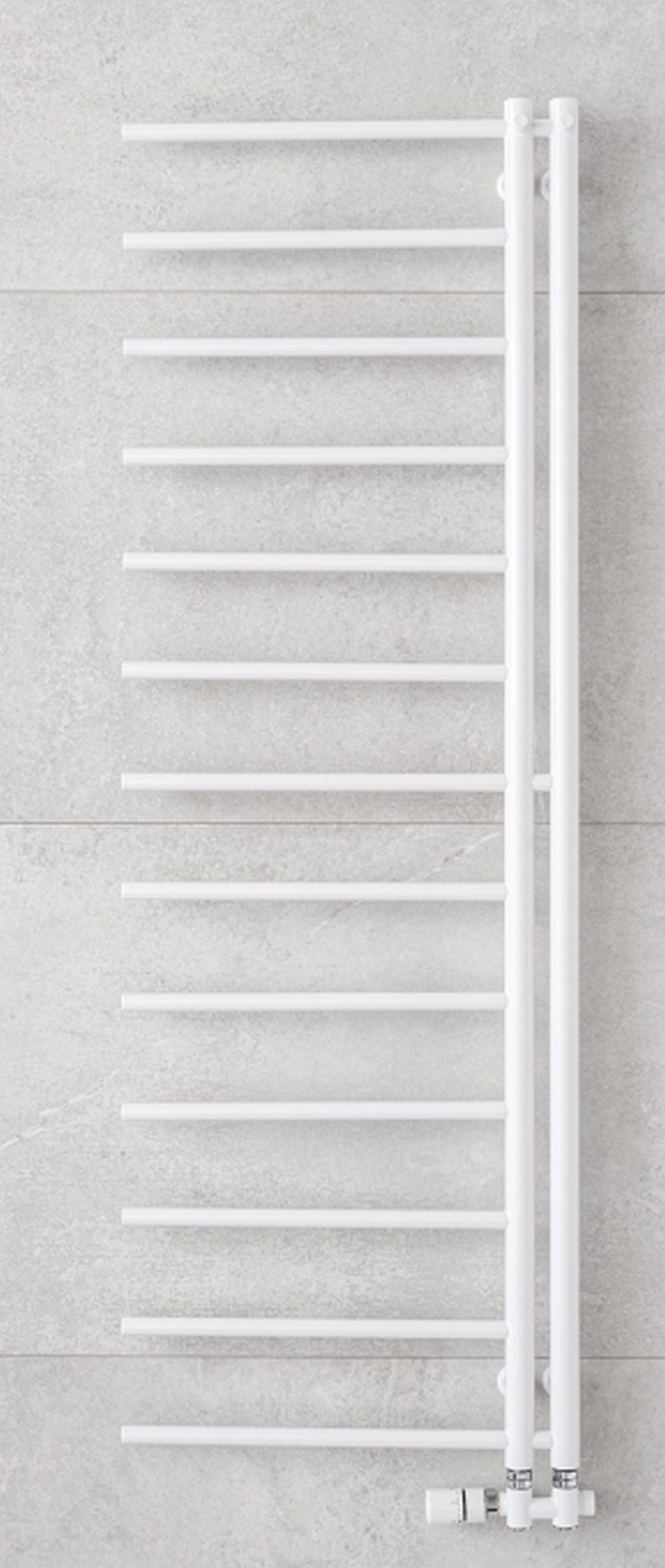 P.M.H. Apollo grzejnik łazienkowy drabinkowy 114x50 cm biały mat AP1WE-L