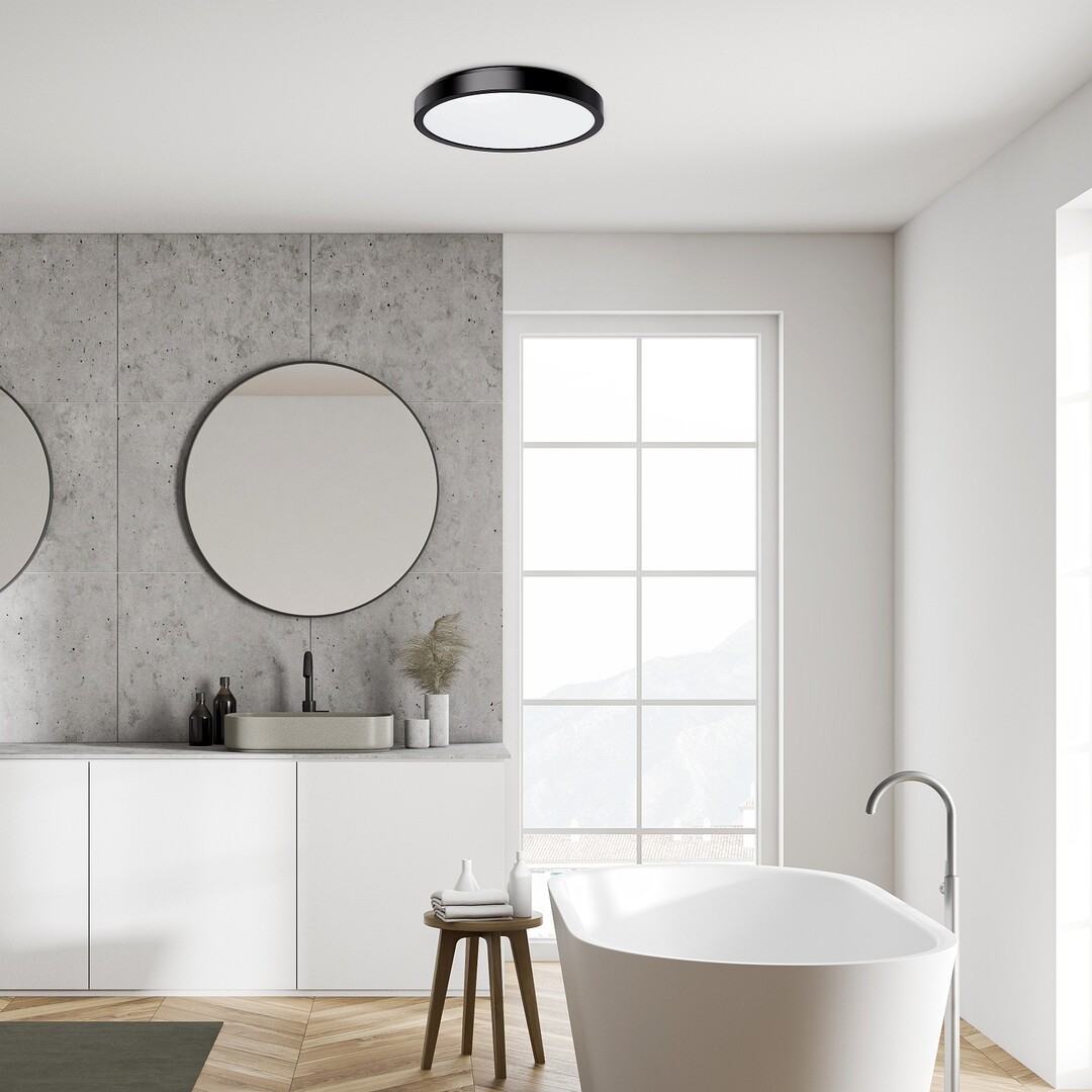 Rabalux Samira plafon 1x48 W biały-czarny 71254 - Wysyłka w 24h