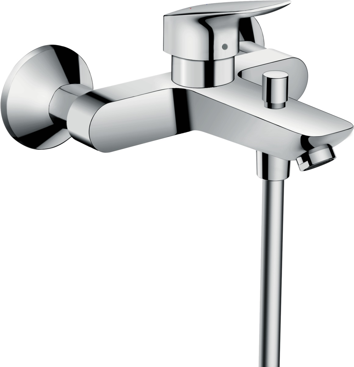 Hansgrohe Logis bateria wannowo-prysznicowa ścienna chrom 71400000 - Wysyłka w 24h