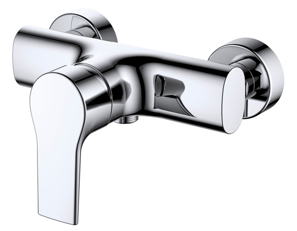 Sea-Horse Modern bateria prysznicowa ścienna chrom BJC606