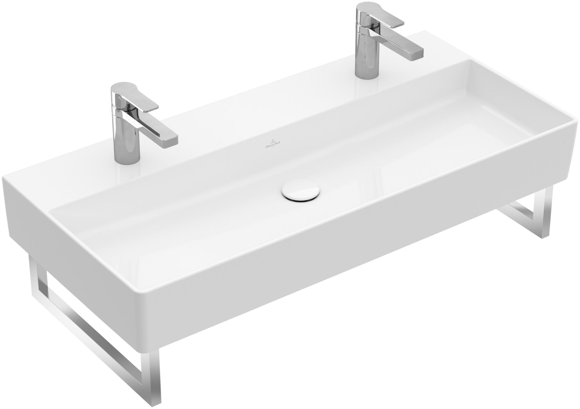 Villeroy & Boch Memento 2.0 umywalka 100x47 cm ścienna prostokątna Weiss Alpin 4A22A101