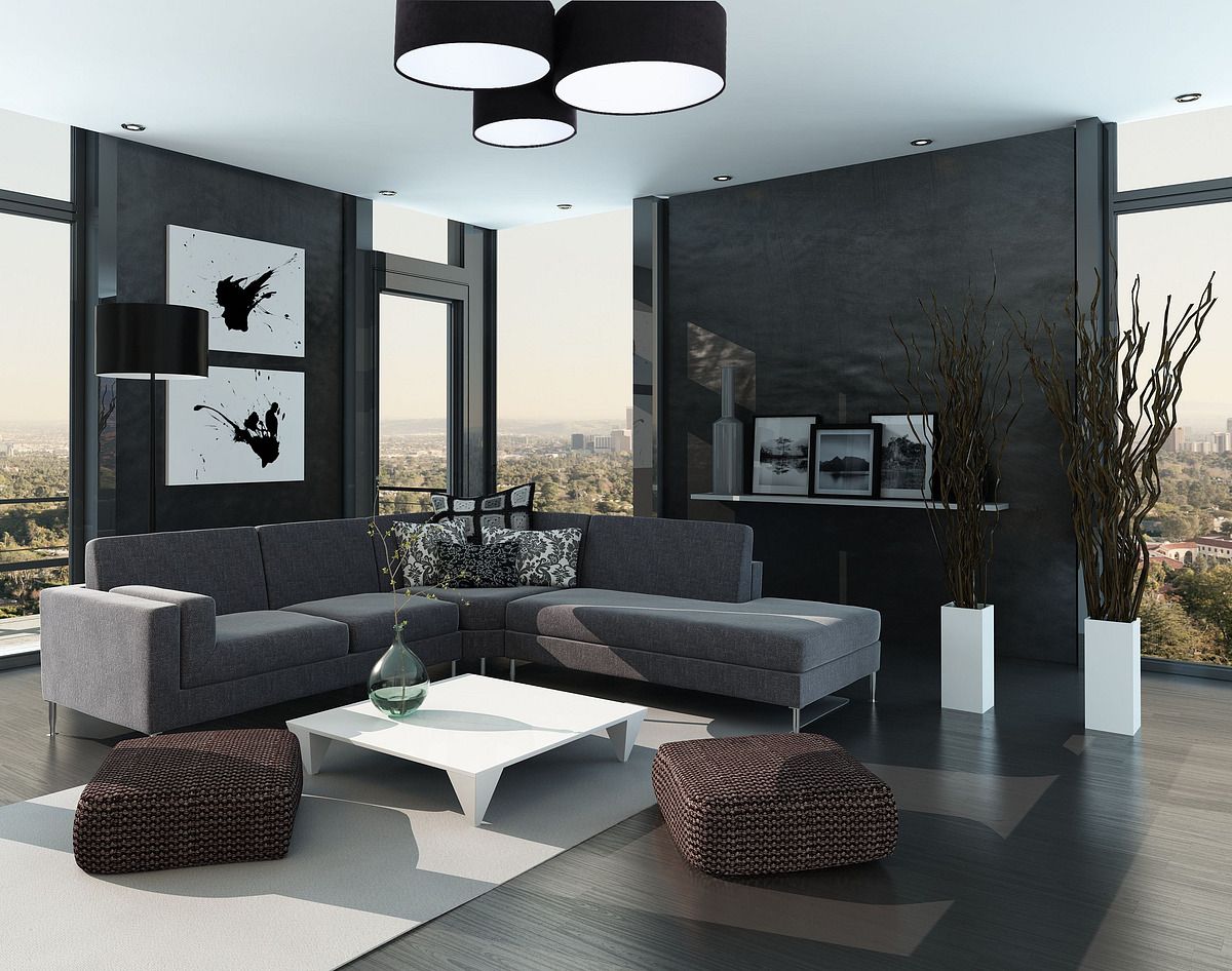 BPS Koncept Plafoniady plafon 3x60 W biały-czarny 080-007