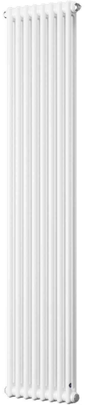 Instal Projekt Tubus 2 grzejnik pokojowy 69,3x47 cm podłączenie dolne biały TUB2-070/10D50L